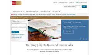 Wells Fargo Advisors: Investing Services, Financial Advisors