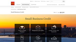 Small Business - Loans and Lines of Credit - Wells Fargo