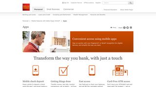 Apps - Apps for Online Banking - Wells Fargo
