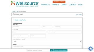 Wellsource Login - Wellsource - Job Listings - Wellsource Jobs