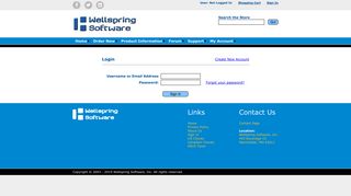 Wellspring Software, Inc. - Login