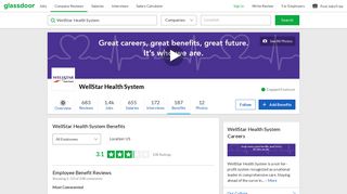 WellStar Health System Employee Benefits and Perks | Glassdoor