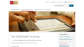 See WellsTrade® in Action | Wells Fargo Advisors