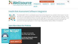 Health Assessment Software | HRA Tool| HRA Software - Wellsource