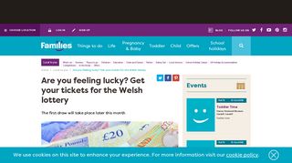 Are you feeling lucky? Get your tickets for the Welsh lottery