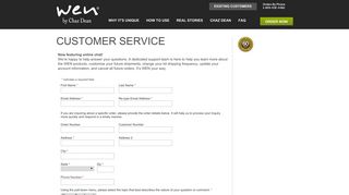 Contact WEN® Hair Care Customer Service | WEN®