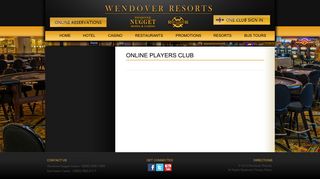 - Online Players Club - Wendover Resorts