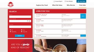 Wendy's Careers: Learn about Wendy's Jobs and Apply Online