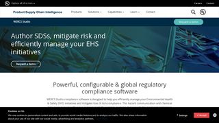 WERCS Studio Software global regulatory compliance software | UL PSI
