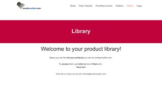 Library - werdemusiker.com