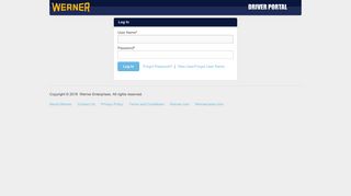 Driver Portal - Werner Enterprises
