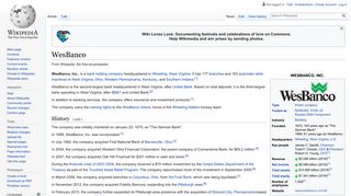 WesBanco - Wikipedia