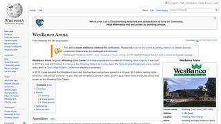 WesBanco Arena - Wikipedia