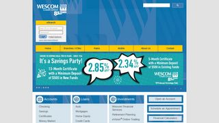 Wescom Credit Union | HOME