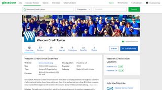 Working at Wescom Credit Union | Glassdoor