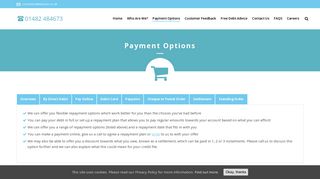 Wescot Credit Services - Payment Options |