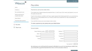 Wescot Payment