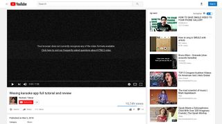 Wesing karaoke app full tutorial and review - YouTube
