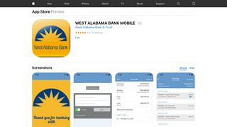 WEST ALABAMA BANK MOBILE on the App Store - iTunes - Apple