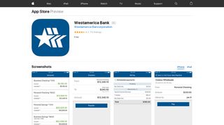 Westamerica Bank on the App Store - iTunes - Apple