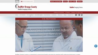 For Providers | West Coast Radiology Centers - RadNet