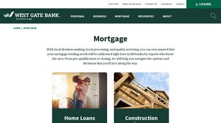 Mortgage | West Gate Bank