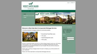 WEST GATE BANK : Home