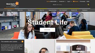 Student Life and useful Support - West Herts College
