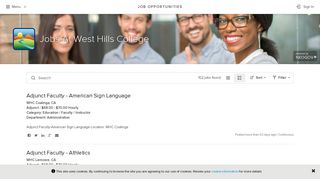 Jobs At West Hills College - Government Jobs