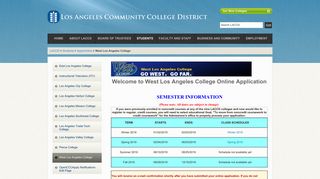 West Los Angeles College - LACCD.edu