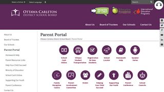 Parent Portal - Ottawa-Carleton District School Board - Osgoode PS