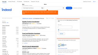West Quality Food Service Jobs, Employment | Indeed.com