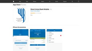 West Union Bank Mobile on the App Store - iTunes - Apple