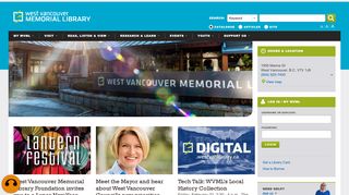 West Vancouver Memorial Library: Homepage