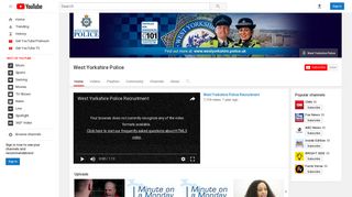 West Yorkshire Police - YouTube