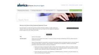 Apply Now - Alorica at Home