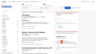 Western Cpe Jobs, Employment | Indeed.com
