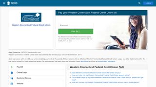 Western Connecticut Federal Credit Union (WCFCU): Login, Bill Pay ...