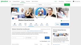 Western Dental Services Bonuses | Glassdoor