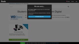 20% studierabat WD - Western Digital - Rabatkoder til studerende som