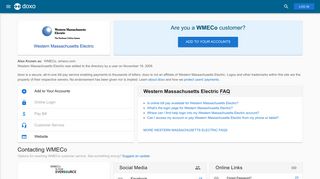 Western Massachusetts Electric (WMECo): Login, Bill Pay, Customer ...