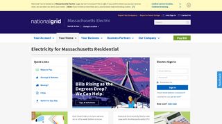 Massachusetts Electricity | Home | National Grid