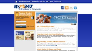 West Michigan CU | Online Banking Community