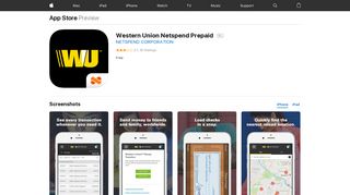 Western Union Netspend Prepaid on the App Store - iTunes - Apple