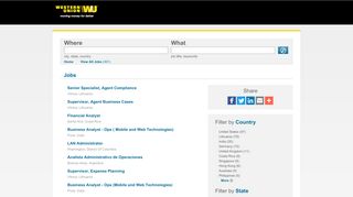 Western Union Jobs