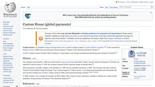 Custom House (global payments) - Wikipedia