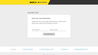 Card Activation - Western Union NetSpend Prepaid MasterCard