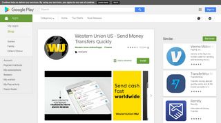 Western Union US - Send Money Transfers Quickly - Apps on Google ...