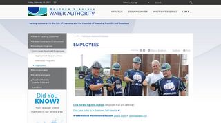 Employees | Western Virginia Water Authority