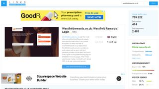 Visit Westfieldrewards.co.uk - Westfield Rewards | Login.
